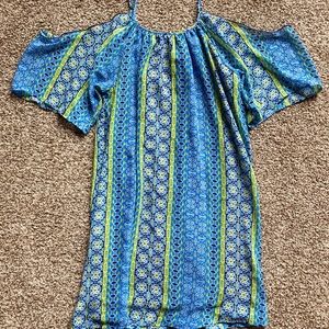 Charming Charlie cold shoulder spaghetti strap